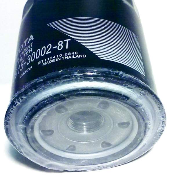 Фильтр масляный 1HZ,1KZTE <b>TOYOTA 90915-30002-8T</b> - изображение 1