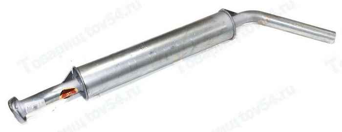 Резонатор ВАЗ 21214 под катализатор (2 болта) Евро-2 нержавейка <b>TRANSMASTER 11.10AL</b> - изображение