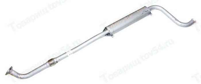 Резонатор ВАЗ 21144 нерж. с гофрой Евро 3 <b>TRANSMASTER 11.542AL</b> - изображение