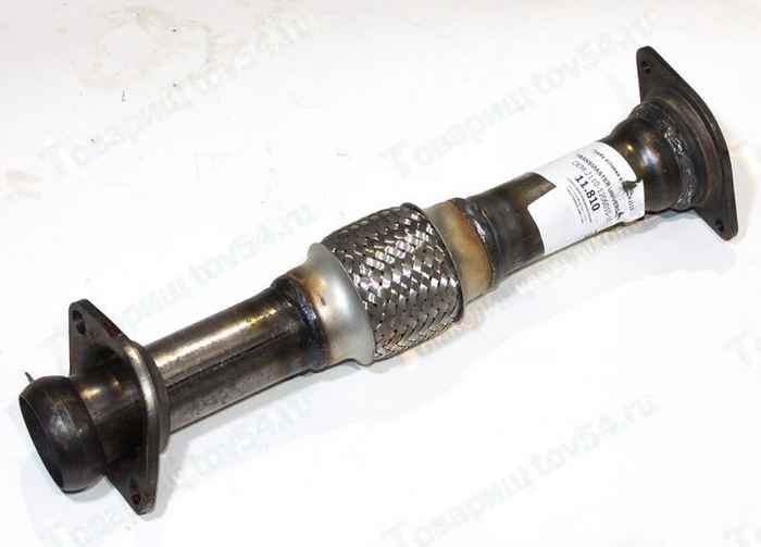 Заменитель катализатора ВАЗ 2110 инж. (с виброкомпенсатором) <b>TRANSMASTER 11.810</b> - изображение