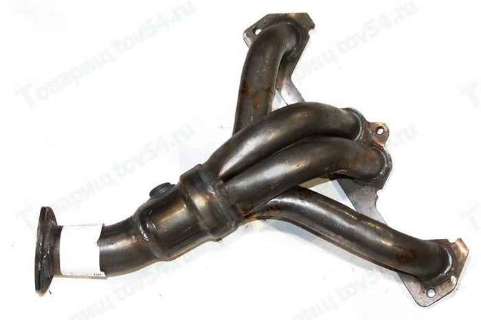 Труба приемная ВАЗ 21101 (1.6л, 8 клап., Евро-2, под 1 датчик) паук <b>TRANSMASTER 11.811</b> - изображение