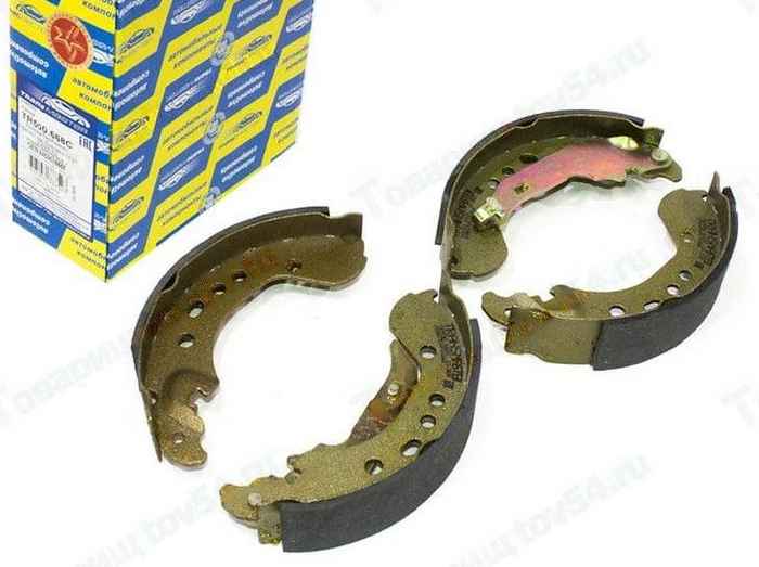 Колодки тормозные задние ВАЗ 2181 Vesta 8450076668 <b>ТРАНСМАСТЕР TR500.668C</b> - изображение