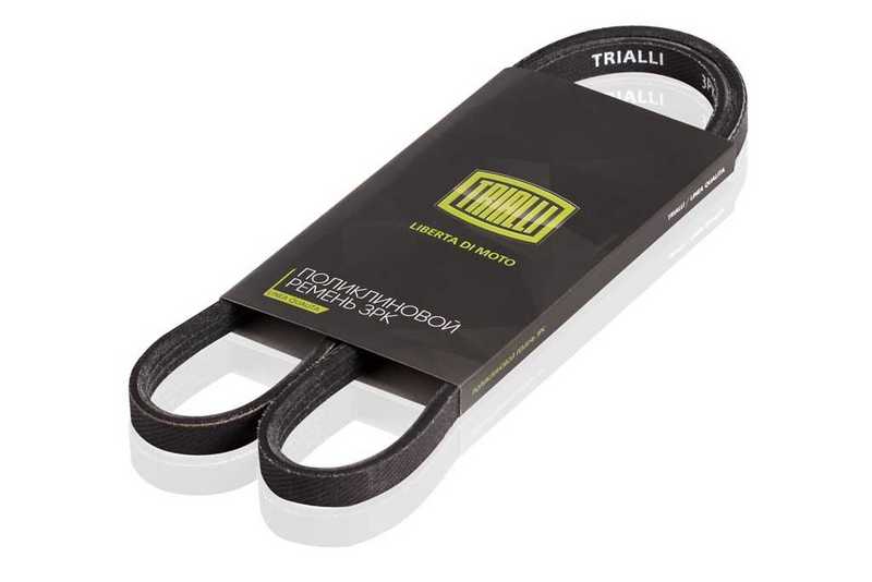 Ремень поликлиновой <b>TRIALLI 3PK890</b> - изображение