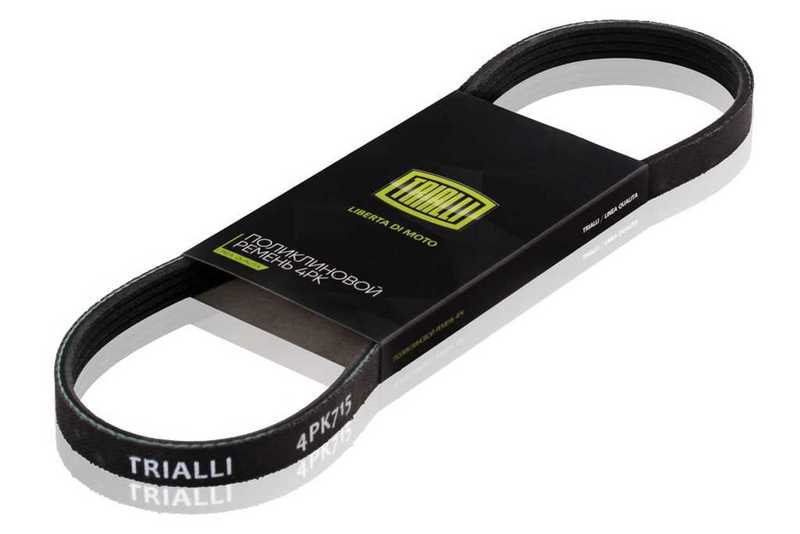 Ремень поликлиновой <b>TRIALLI 4PK860</b> - изображение