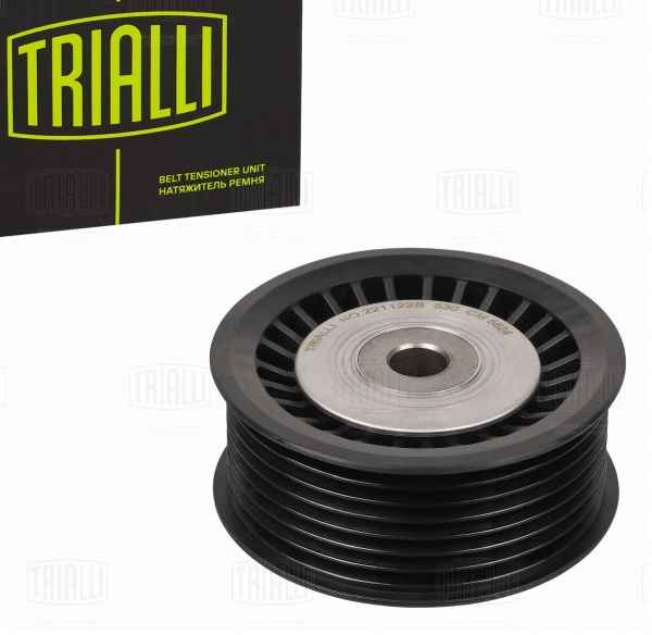 Ролик натяжителя Lada X-Ray 1,6 с кронштейном без кондиционера 119230001R <b>TRIALLI CM 5624</b> - изображение