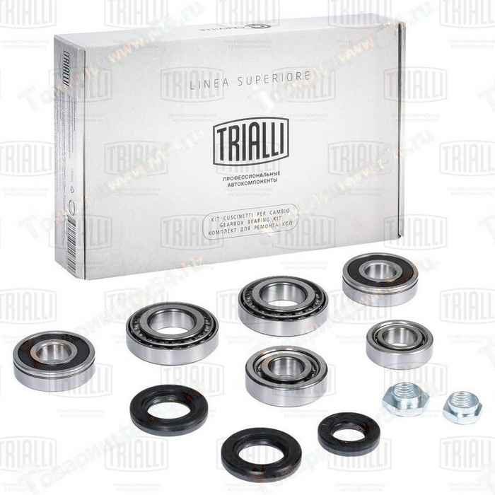 Подшипник КПП Lada Vesta, Kalina II полный ремкомплект <b>TRIALLI Superiore CTS 790</b> (2181-1701276) - изображение