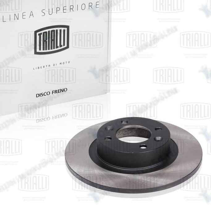 Диск тормозной Lada Vesta (15-) D=260 задний <b>TRIALLI Superiore DF 0952s</b> (8450031131) - изображение