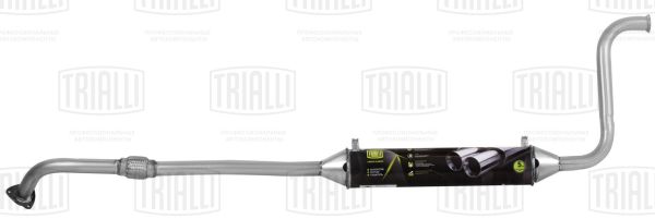 Резонатор ВАЗ 21101 (1,6л) после 2007 г. нерж. <b>TRIALLI EAM 0112</b> - изображение