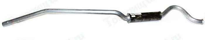 Резонатор ВАЗ 2104 карбюратор нержавейка <b>TRIALLI EAM 0137</b> - изображение