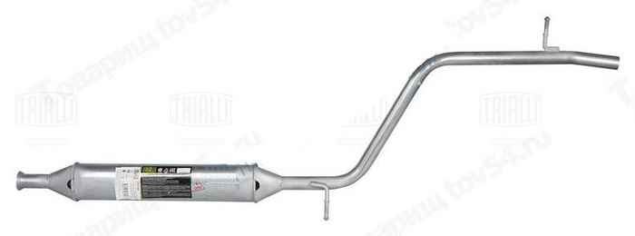 Резонатор Lada Largus (12-) (дв. ВАЗ 21129) нерж. XGEV120002070 <b>TRIALLI EAM 0341</b> - изображение