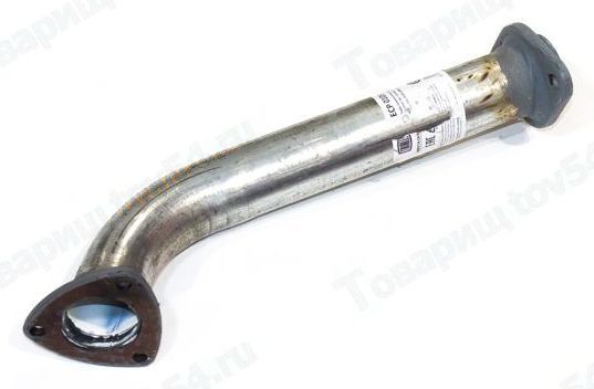 Труба промежуточная ВАЗ 1118 Калина (двиг.1.6) под катал.коллектор <b>TRIALLI ECP 0105</b> - изображение