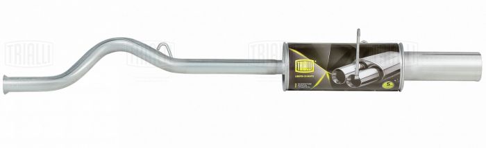 Глушитель ВАЗ 2108 алюминизированная сталь <b>TRIALLI EMM 4002</b> - изображение