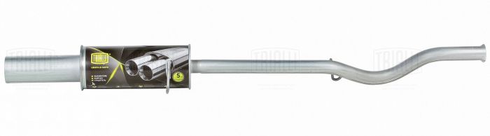 Глушитель ВАЗ 21099 алюминизированная сталь <b>TRIALLI EMM 4003</b> - изображение