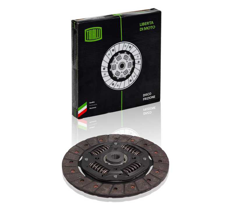 Диск сцеп. ведом. для Ford Focus 98-/C-max 03- 1.6i FD 1001 <b>TRIALLI FD1001</b> - изображение
