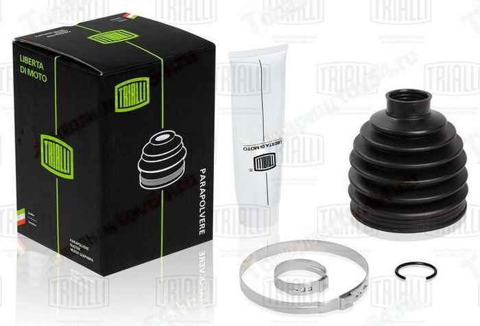 Пыльник ШРУС У*З 236022 наружный (смазка + 2 хомута + кольцо) <b>TRIALLI FG 354</b> - изображение