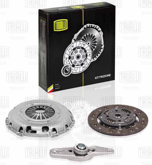 Сцепление в сборе (кмпл.) для а/м VW Polo Sedan (10-) (с вилкой сцепления) <b>TRIALLI FR1818</b> - изображение Сцепление в сборе (кмпл.) для а/м VW Polo Sedan (10-) (с вилкой сцепления) <b>TRIALLI FR1818</b> - изображение