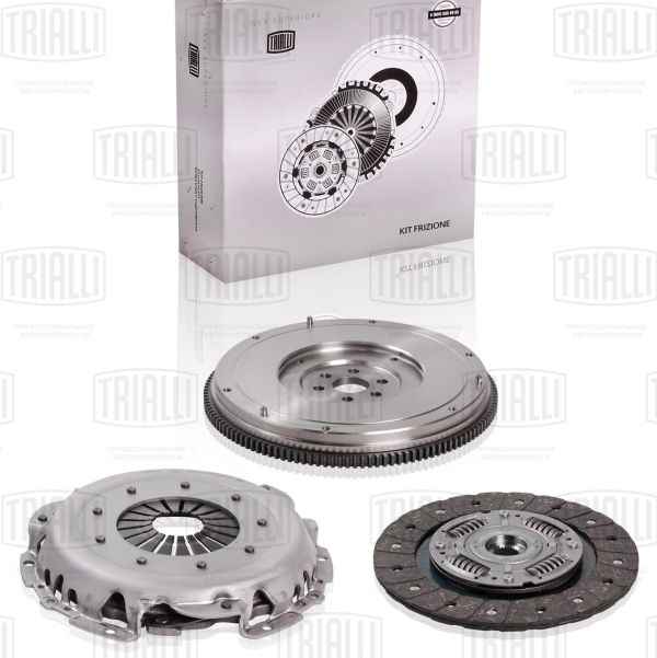 Сцепление ВАЗ 2190, Vesta, X-Ray (КПП Renault JR5) с маховиком тросовый привод 26 зубов профиль ступ.20x21,9<b>TRIALLI FR 775</b> - изображение