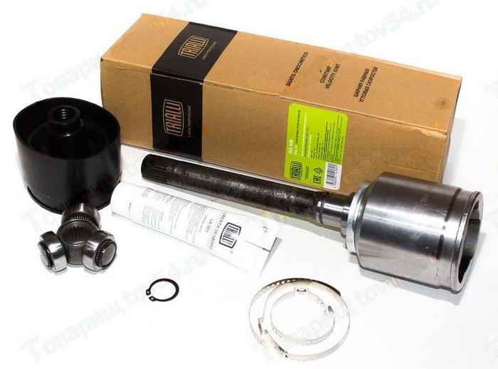 ШРУС внутренний ВАЗ 2123 Нива Шевроле правый (длинный) трипоид <b>TRIALLI Linea Perfezione GO 448</b> - изображение