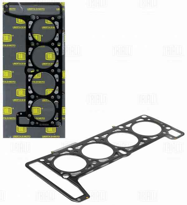 Прокладка головки блока ВАЗ 2123 Нива шевроле жесть перфорированная <b>TRIALLI GZ 101 5008</b> - изображение Прокладка головки блока ВАЗ 2123 Нива шевроле жесть перфорированная <b>TRIALLI GZ 101 5008</b> - изображение