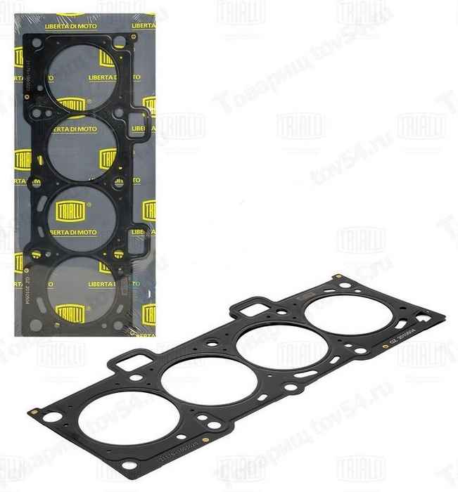 Прокладка головки блока ВАЗ 2180 двиг.21179 (Vesta, X-Ray) металл <b>TRIALLI GZ 201 0504</b> (211761003020) - изображение