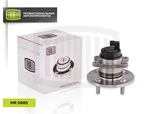 Ступица задн. в сборе с подшип. для Hyundai Getz 02-/Verna 06- ABS <b>TRIALLI MR0885</b> - изображение