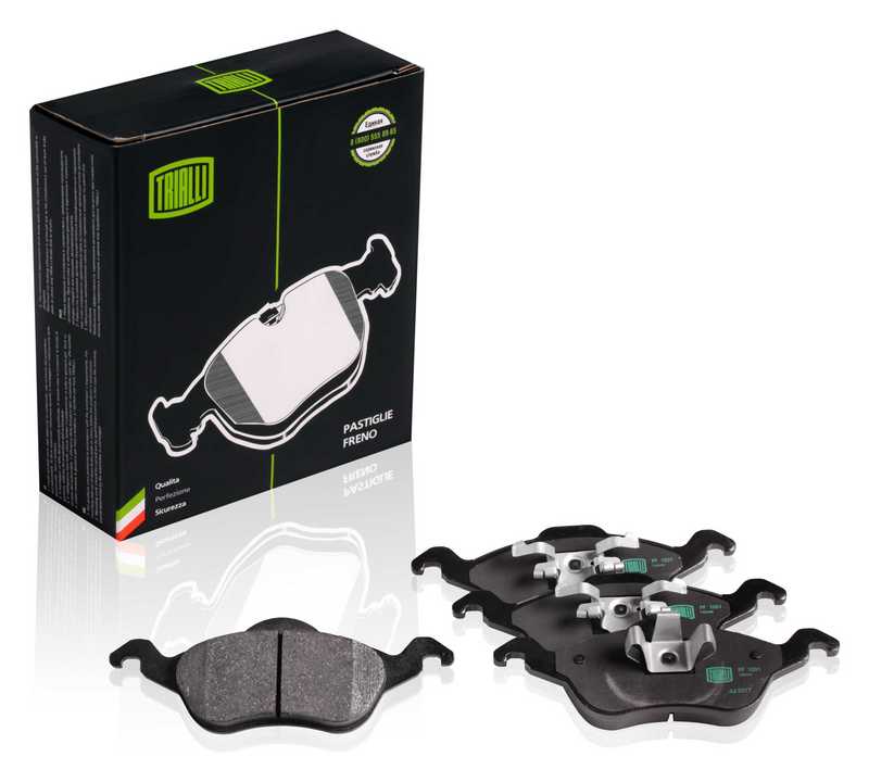 Колодки торм. диск. перед. для Ford Focus I 98- PF 1001 <b>TRIALLI PF1001</b> - изображение Колодки торм. диск. перед. для Ford Focus I 98- PF 1001 <b>TRIALLI PF1001</b> - изображение
