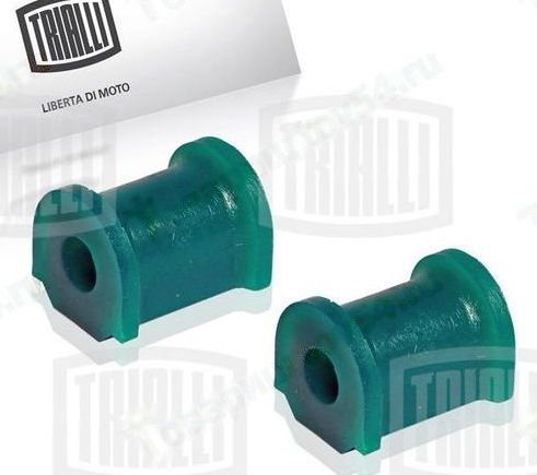 Втулка стабилизатора ВАЗ 2108 (2шт) полиуретан <b>TRIALLI RBS 0133</b> - изображение