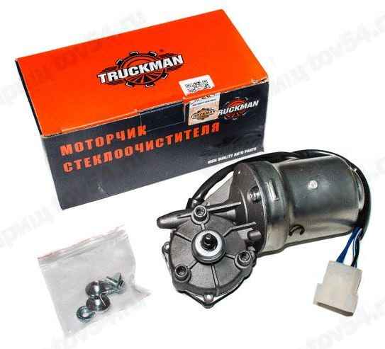 Мотор-редуктор стеклоочистителя ВАЗ 2101 (10 мм) <b>TRUCKMAN 2101-373000</b> - изображение