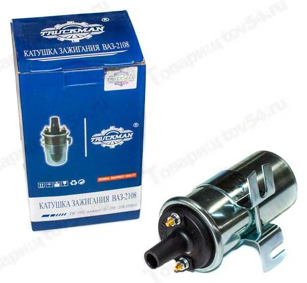 Катушка зажигания ВАЗ 2108 в уп. <b>TRUCKMAN 2108-3705000</b> - изображение