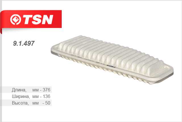 Фильтр воздушный <b>TSN 91497</b> - изображение