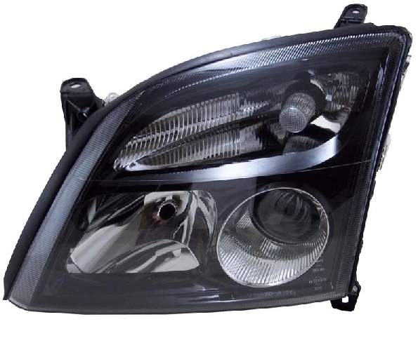 Фара OPEL VECTRA C 02-05 / SIGNUM 03-06 черная, под корректор <b>TYC TG-442-1129L-LDEM2</b> - изображение