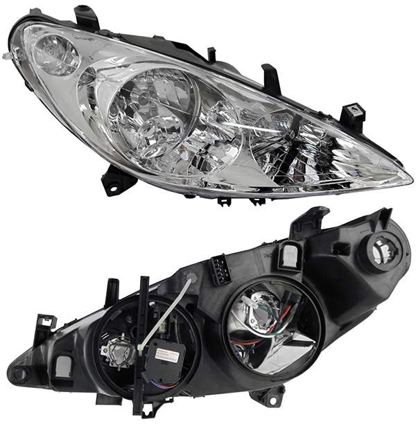 Фара PEUGEOT 307 01-05 <b>TYC TG-550-1128R</b> - изображение