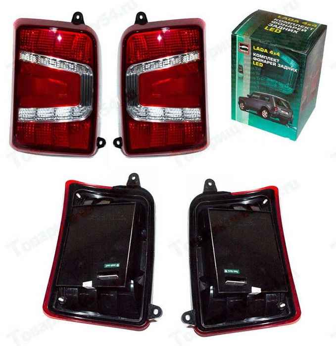Фонари задние ВАЗ 21214 светодиодные комплект лев.+прав. <b>ТЮН-АВТО 21214</b> - изображение