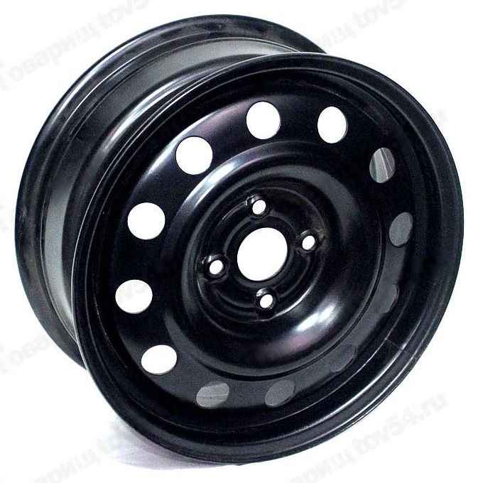 Диск колеса R15 ВАЗ 2180 Vesta, Largus, Renault Logan, Nissan Almera черный <b>ТЗСК 15*6 4*100 ЕТ50 60,1</b> - изображение Диск колеса R15 ВАЗ 2180 Vesta, Largus, Renault Logan, Nissan Almera черный <b>ТЗСК 15*6 4*100 ЕТ50 60,1</b> - изображение