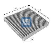 Фильтр салонный <b>UFI 54.266.00</b> - изображение