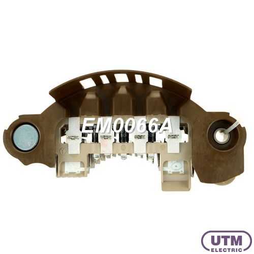 Диодный мост генератора <b>UTM EM0066A</b> - изображение Диодный мост генератора <b>UTM EM0066A</b> - изображение