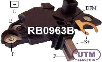 Регулятор генератора <b>UTM RB0963B</b> - изображение Регулятор генератора <b>UTM RB0963B</b> - изображение
