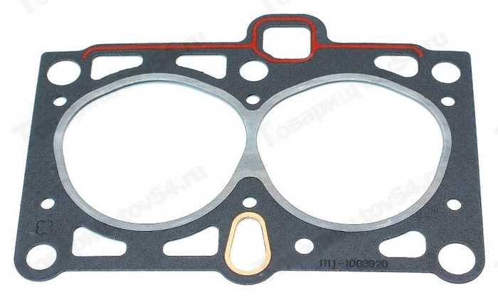 Прокладка головки блока ВАЗ 1111 (76.0) Егорьевск с герметиком <b>ВАТИ 1111-1003020</b> - изображение