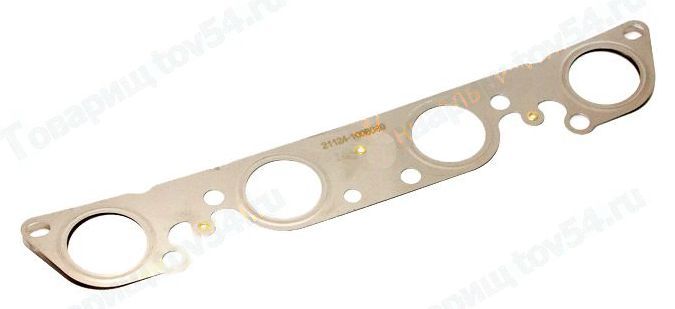 Прокладка коллектора выпускного ВАЗ 21124 16кл,V1,6 Приора, Калина, Гранта, Веста металл <b>ВАТИ 21124-1008089</b> - изображение
