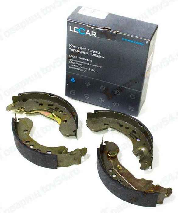 Комплект задних тормозных колодок LADA Vesta <b>ВАТИ LECAR-0180804-02</b> - изображение Комплект задних тормозных колодок LADA Vesta <b>ВАТИ LECAR-0180804-02</b> - изображение