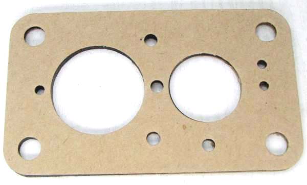 Проставка карбюратора ВАЗ 2107 теплоизоляционная текстолит+картон (2107-1107014) - изображение