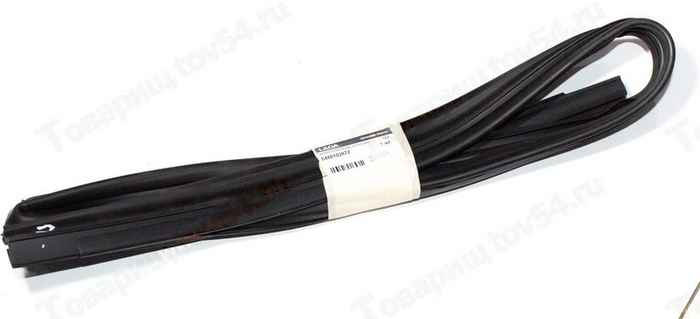 Уплотнитель опускного стекла ВАЗ 2190 Гранта (бархотка) передней двери верхний правый <b>ВАЗ 8450102672</b> - изображение Уплотнитель опускного стекла ВАЗ 2190 Гранта (бархотка) передней двери верхний правый <b>ВАЗ 8450102672</b> - изображение