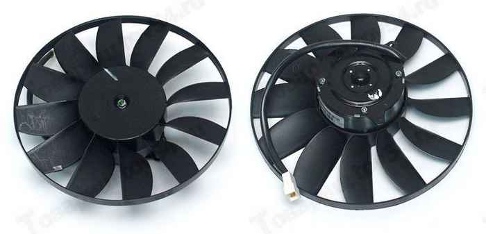 Вентилятор охлаждения ВАЗ 21214 12 лопастей <b>ВЕНТО МПЕК.214.00.020</b> - изображение