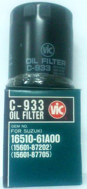 Фильтр масляный VIC C-933 - изображение 1