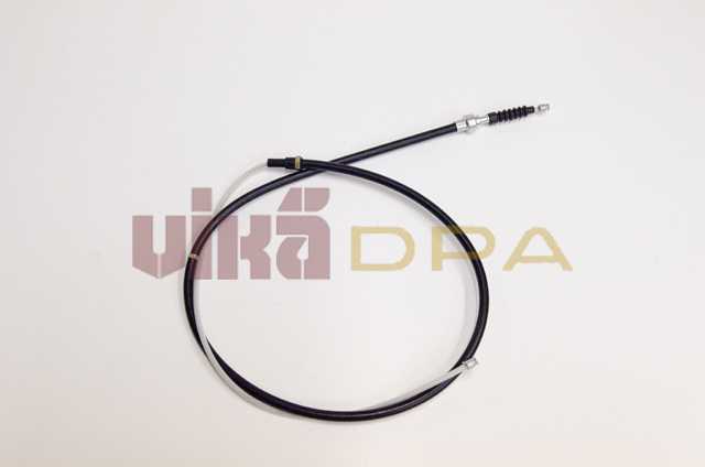 Трос ручного тормоза (диск) 1691 mm <b>VIKA 76090016401</b> - изображение