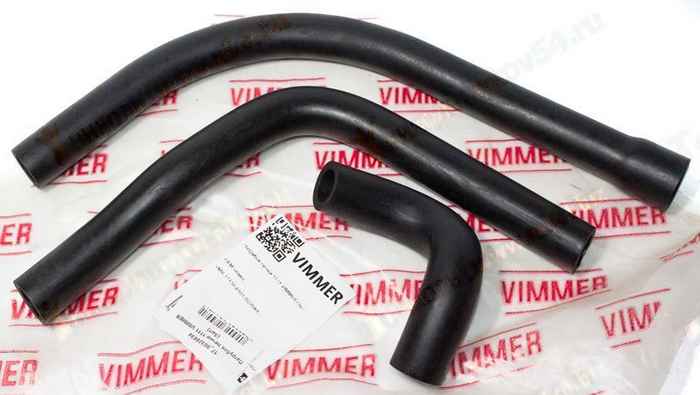 Патрубки отопителя ВАЗ 1111 Ока (3шт) <b>VIMMER VMR-11110-8101202/04/06</b> - изображение