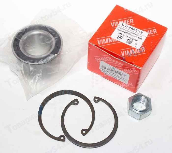 Подшипник передней ступицы ВАЗ 1118 Калина, 2170 Приора <b>VIMMER VMR-1118-3103020</b> - изображение Подшипник передней ступицы ВАЗ 1118 Калина, 2170 Приора <b>VIMMER VMR-1118-3103020</b> - изображение