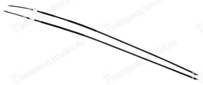 Трос ручного тормоза ВАЗ 1118, 2190 Гранта (комплект 2шт) <b>VIMMER VMR-1118-3508180КТ</b> - изображение