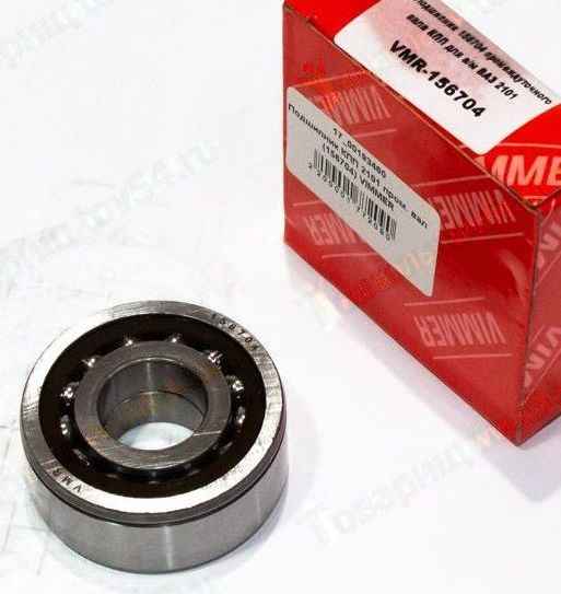 Подшипник КПП ВАЗ 2101 прмежуточного вала (156704) <b>VIMMER VMR-156704</b> - изображение Подшипник КПП ВАЗ 2101 прмежуточного вала (156704) <b>VIMMER VMR-156704</b> - изображение
