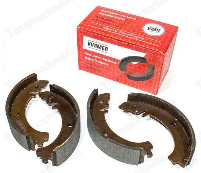 Колодки тормозные задние ВАЗ 2101 <b>VIMMER VMR-2101-3502090</b> - изображение Колодки тормозные задние ВАЗ 2101 <b>VIMMER VMR-2101-3502090</b> - изображение